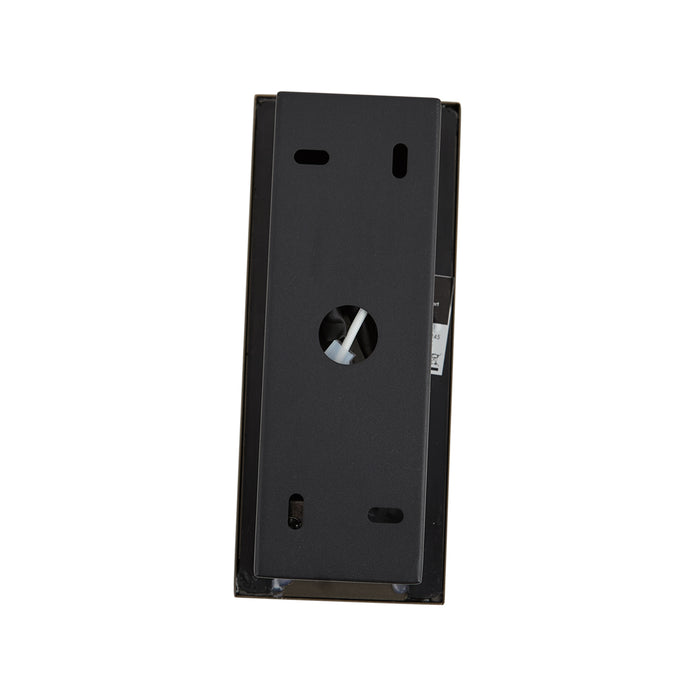 QAZQA Moderne wandlamp donkerbrons incl. LED - Plaza