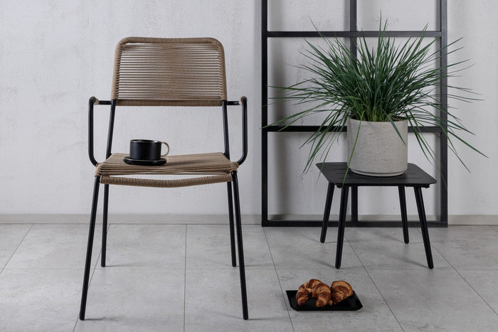 Rebellenclub Rama Tuinstoel - Set van 2 - Bruin