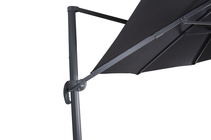Rebellenclub Vio Parasol - ¿350 cm - Zwart