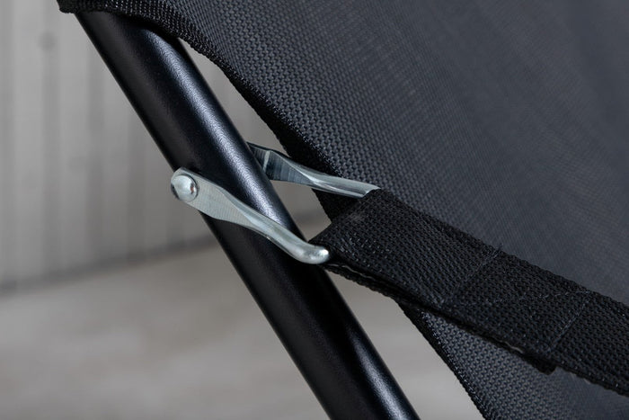 Rebellenclub Nico Loungestoel - Set van 2 - ZwartÊ