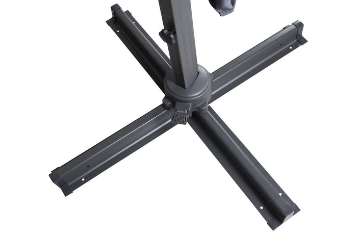 Rebellenclub Vio Parasol - ¿293 cm - Donkergrijs