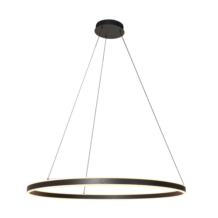 Steinhauer - Hanglamp Zwart Metaal - 100x100x190cm - Ringlux