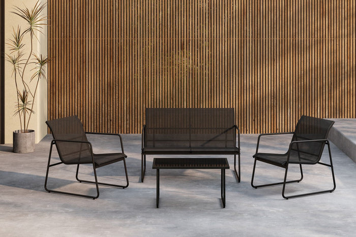 Rebellenclub Mistral Loungeset - Zwart