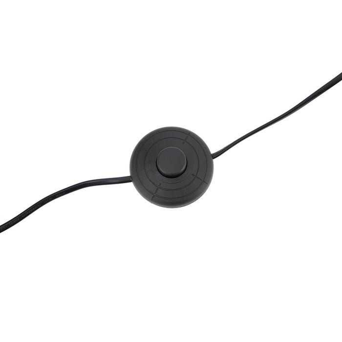 QAZQA Moderne booglamp messing met beige kap - Vinossa