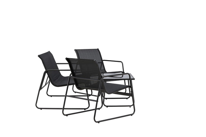 Rebellenclub Mistral Loungeset - Zwart