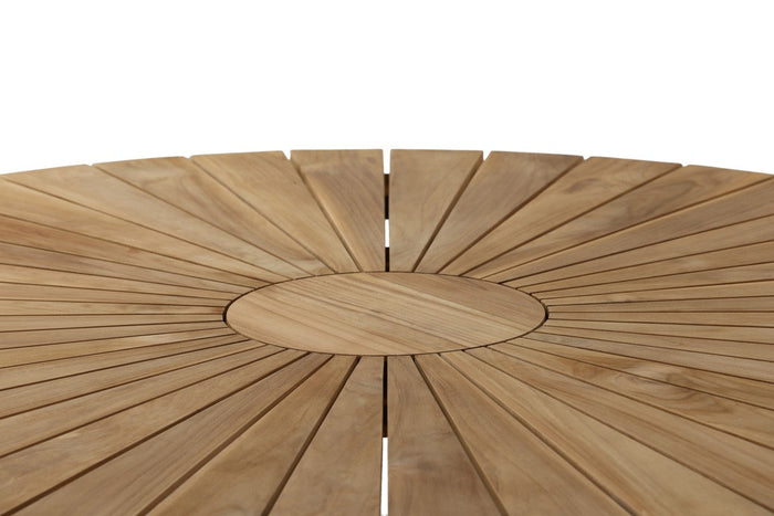 Rebellenclub Tonga Tuintafel - ¿140 cm - Zwart