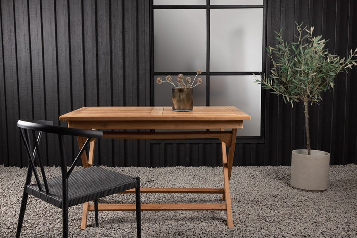 Rebellenclub Crema Tuintafel - 120 x 70 cm - Naturel HoutÊ