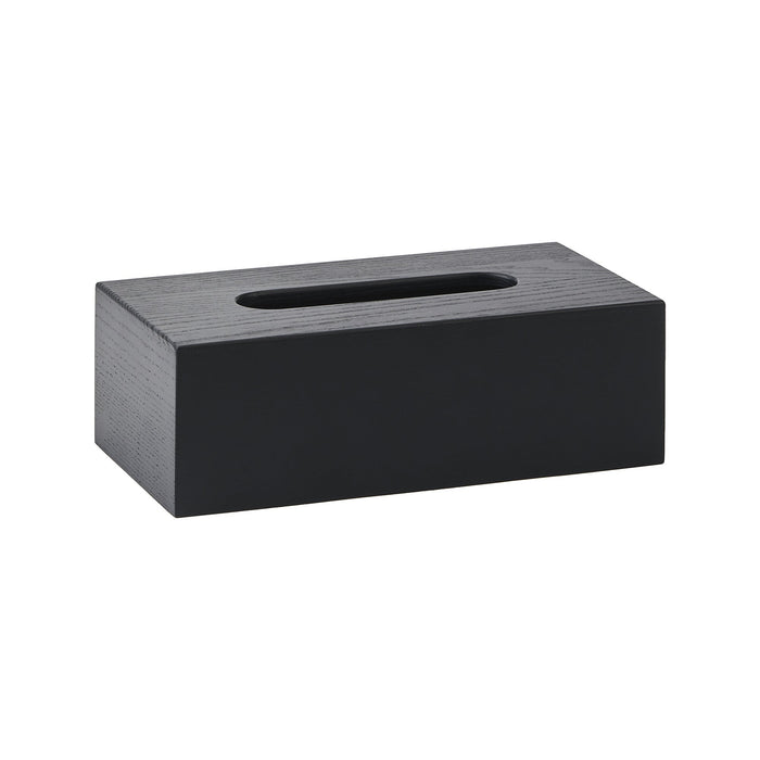 Tissuehouder Cole Black | Zwart | Hout