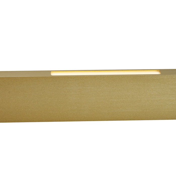 QAZQA Moderne hanglamp messing incl. LED dimbaar en 3-way switch