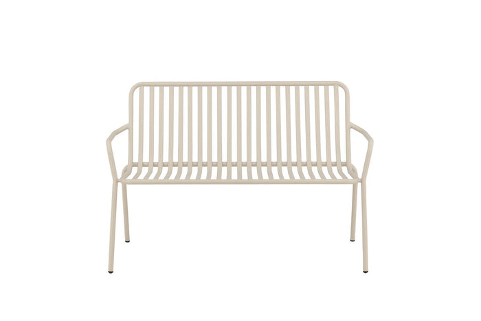 Rebellenclub Electra Tuinbankje - 130 x 64 cm - Beige Ê