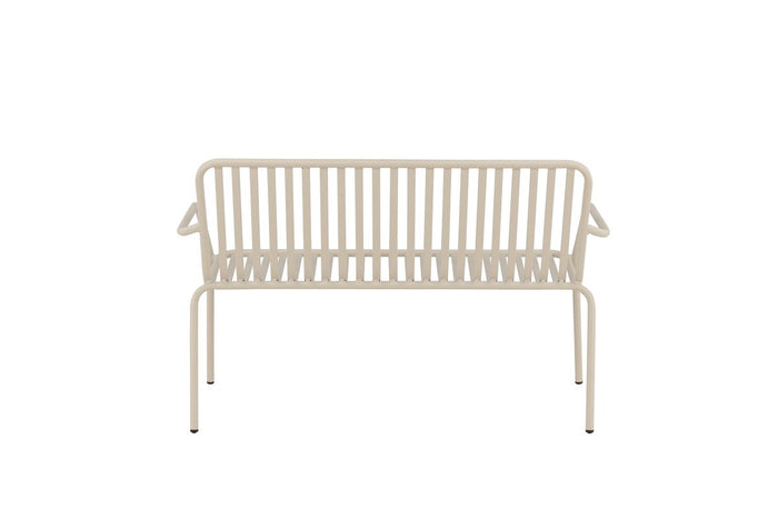 Rebellenclub Electra Tuinbankje - 130 x 64 cm - Beige Ê