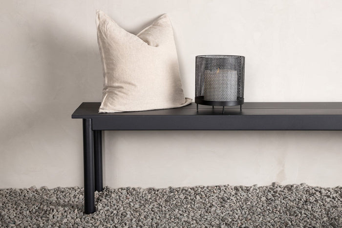 Rebellenclub Jules Tuinbankje - 180 x 40 cm - ZwartÊ