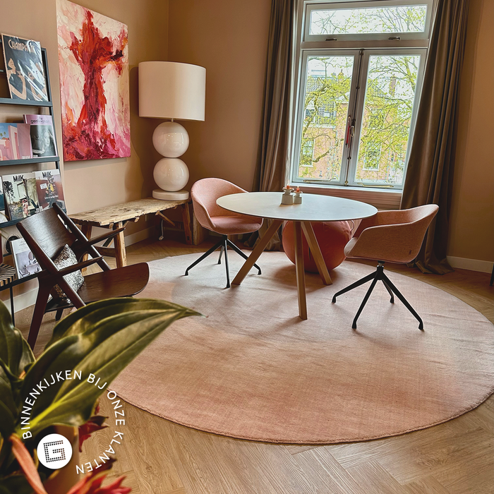 Nolon Nola-Otis Draaibare Eetkamerstoelen Set - Donkergroen - Wit