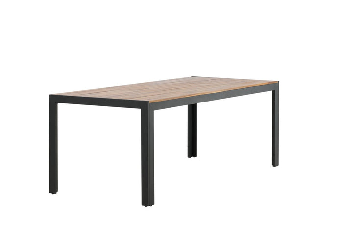 Rebellenclub Rama Tuintafel - 205 x 90 cm - Zwart
