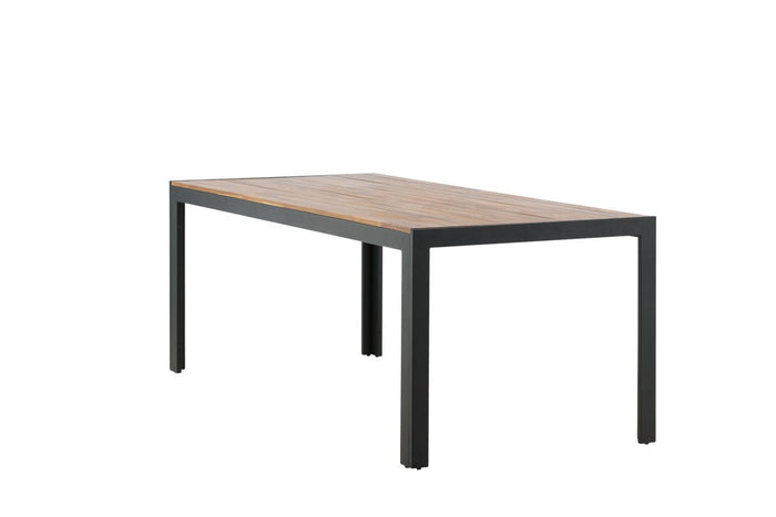 Rebellenclub Rama Tuintafel - 205 x 90 cm - Zwart