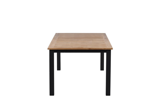 Rebellenclub Castor Tuintafel - 224 x 100 cm - Zwart