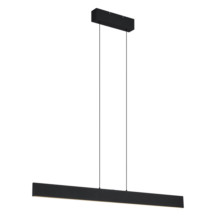 QAZQA Moderne hanglamp zwart incl. LED dimbaar en 3-way switch