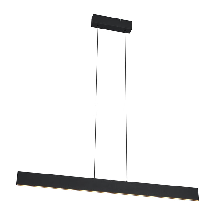 QAZQA Moderne hanglamp zwart incl. LED dimbaar en 3-way switch