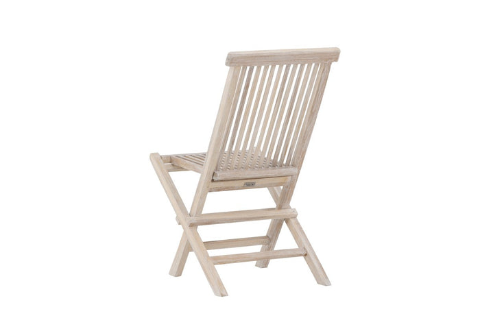Rebellenclub Crema Tuinstoel - Set van 2 - Whitewash