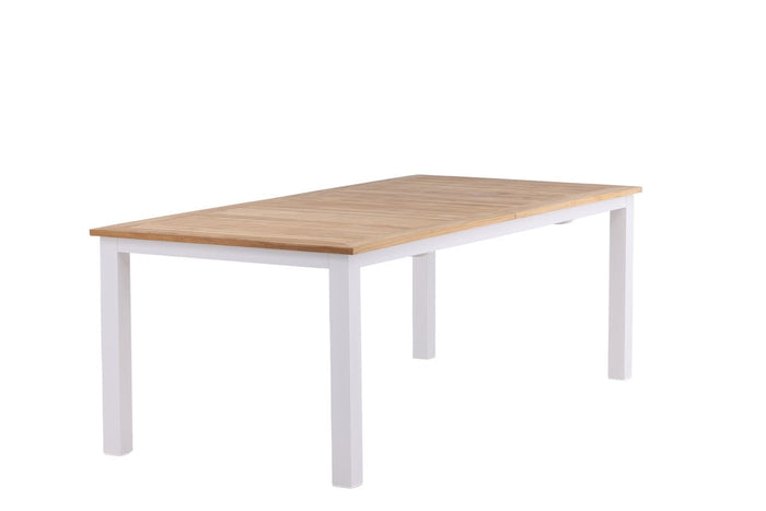 Rebellenclub Castor Tuintafel - 224 x 100 cm - Wit
