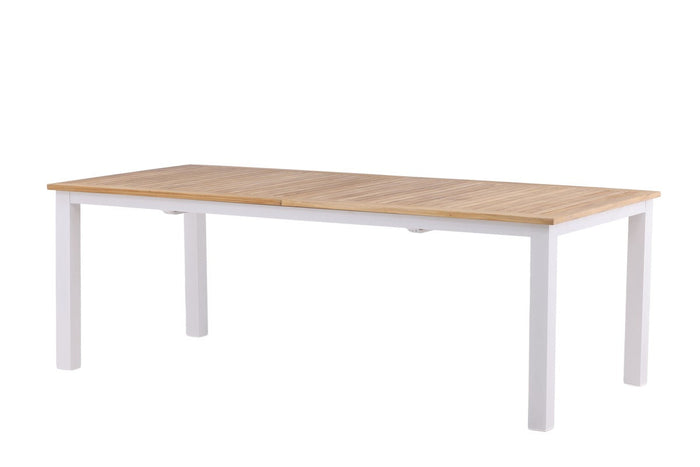 Rebellenclub Castor Tuintafel - 224 x 100 cm - Wit