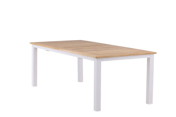 Rebellenclub Castor Tuintafel - 224 x 100 cm - Wit
