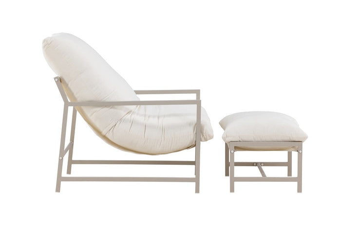 Rebellenclub Bastia Loungestoel - Beige