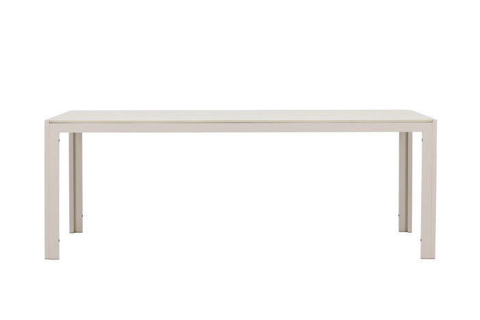 Rebellenclub Cappero Tuintafel - 205 x 90 cm - Beige