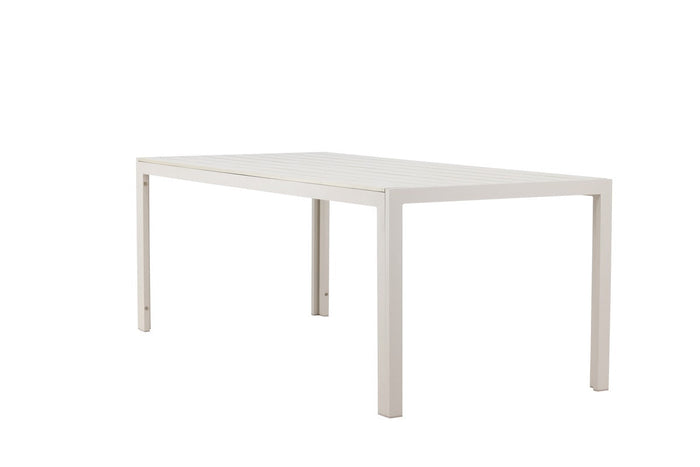 Rebellenclub Cappero Tuintafel - 205 x 90 cm - Beige