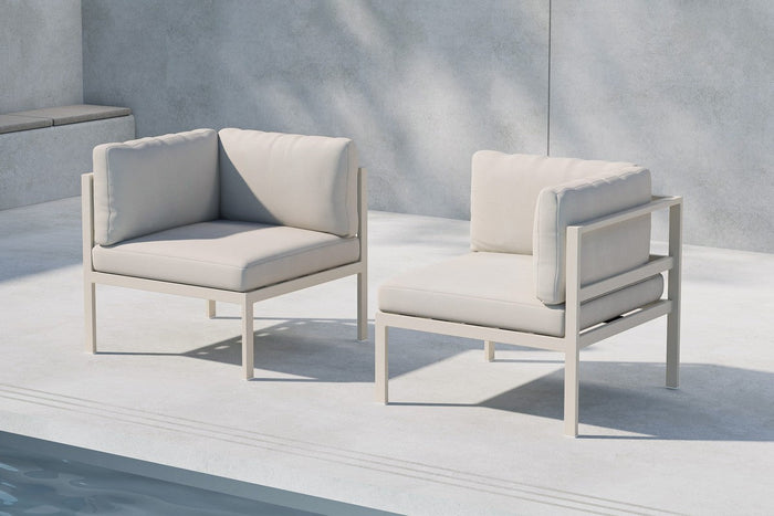 Rebellenclub Festa Loungebank Module Hoekstuk - Beige