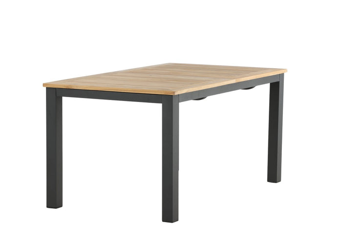 Rebellenclub Castor Tuintafel - 152 x 90Ê cm - Zwart