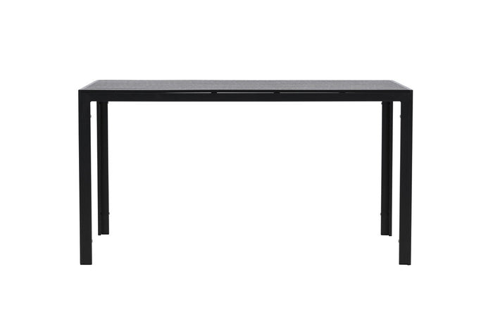 Rebellenclub Cappero Tuintafel - 140 x 80 cm - Zwart