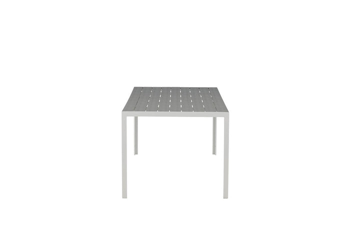 Rebellenclub Argento Tuintafel - 205 x 90 cm - Grijs