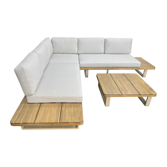 by fonQ Bronx Loungeset - Acaciahout