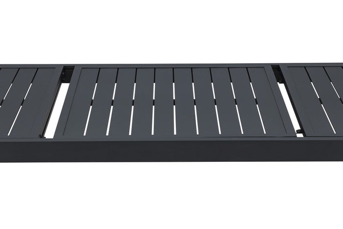 Rebellenclub Grano Tuintafel - 160 x 100 cm - Zwart