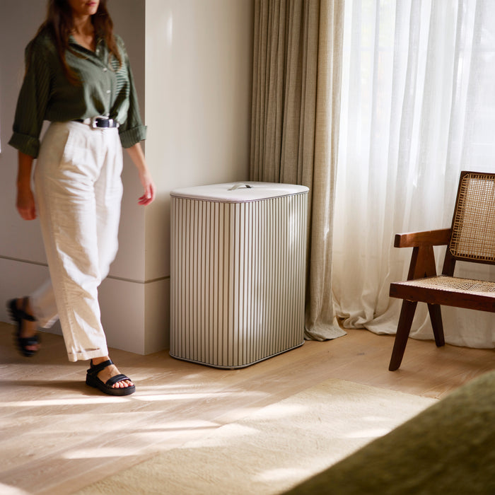 Joseph Joseph Tota Luxe Wasmand 90 L - Ecru