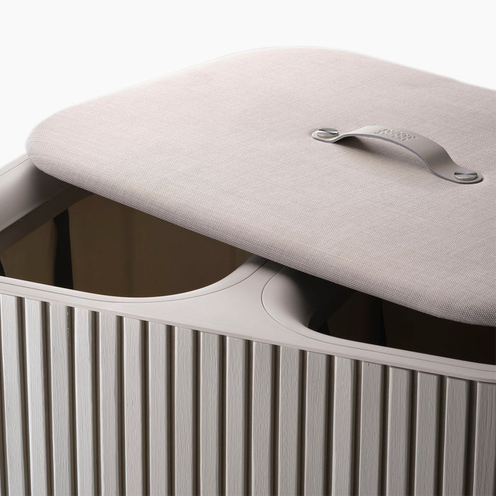 Joseph Joseph Tota Luxe Wasmand 90 L - Ecru