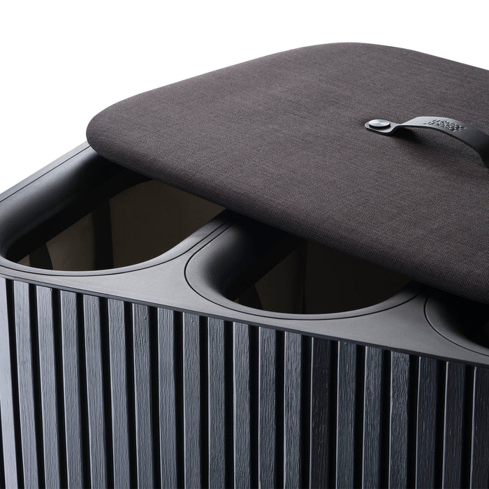 Joseph Joseph Tota Luxe Trio Wasmand 90 L - Black