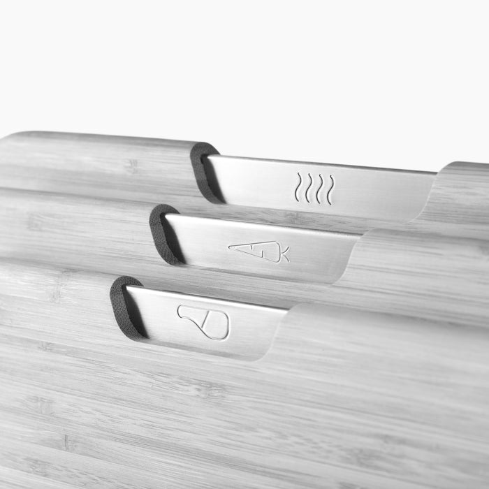 Joseph Joseph Nest Snijplanken - Set van 3 - Bamboo