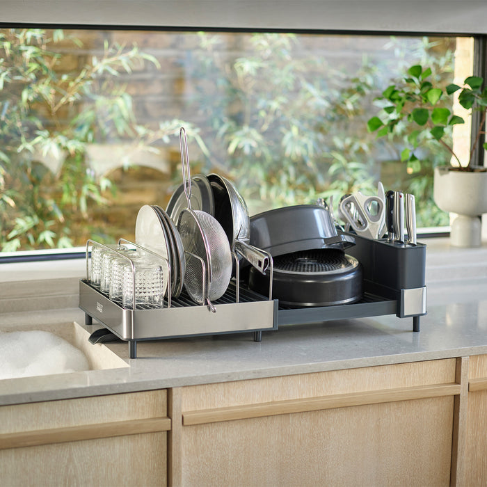 Joseph Joseph Extend Max Afdruiprek Uitschuifbaar - Dark Grey