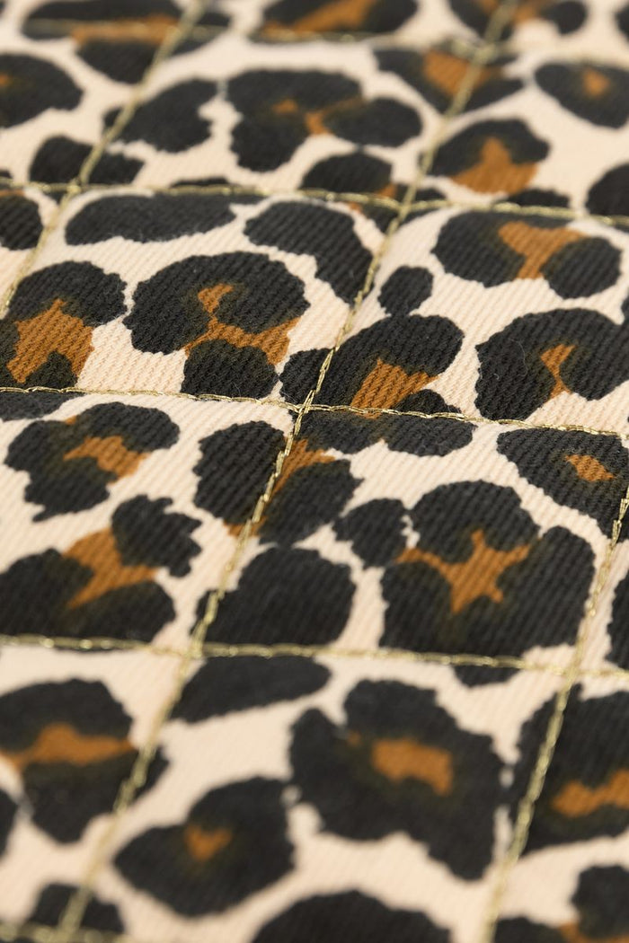 Sissy-Boy Bruine ovenwant met leopard print