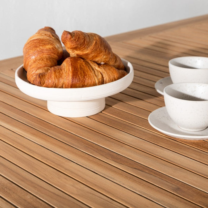 Rebellenclub Castor Tuintafel - 160 x 90Ê cm - Wit