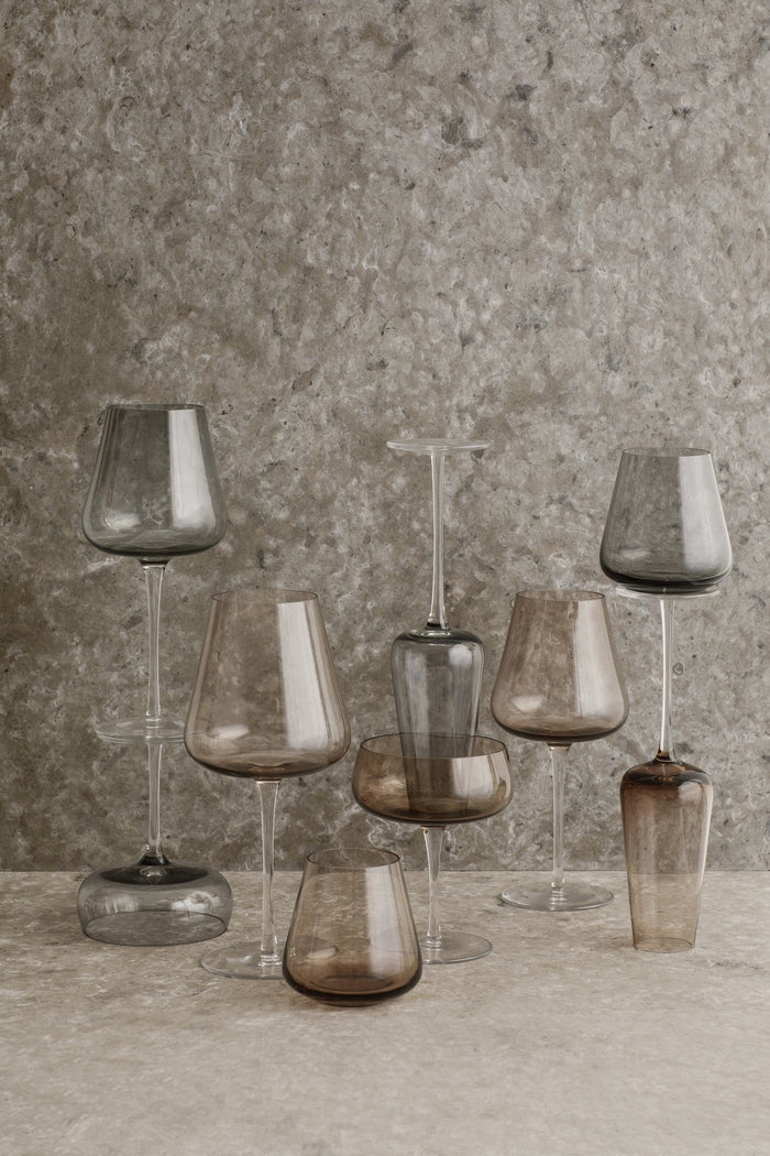 Belo Coupe Champagneglas Smoke | Grijs | Glas