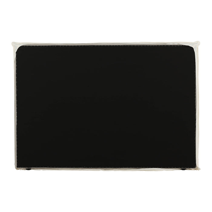 Fjôrd - Hoofdbordhoes Off White Stof - 180x140x10cm - Signe