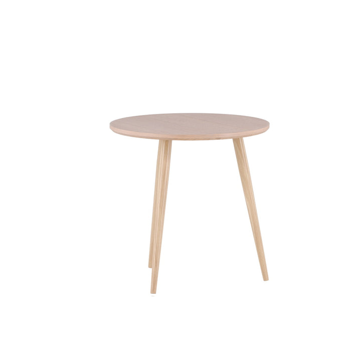 Fjôrd - Bijzettafel Naturel MDF - 48x48x50cm - Askim