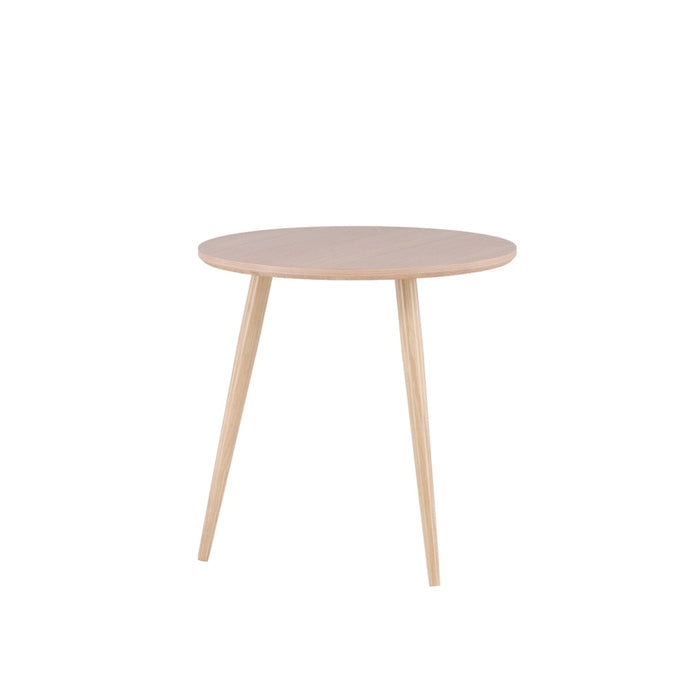 Fjôrd - Bijzettafel Naturel MDF - 48x48x50cm - Askim