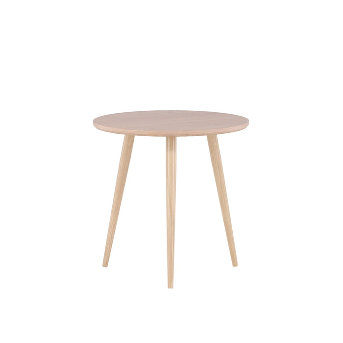 Fjôrd - Bijzettafel Naturel MDF - 48x48x50cm - Askim