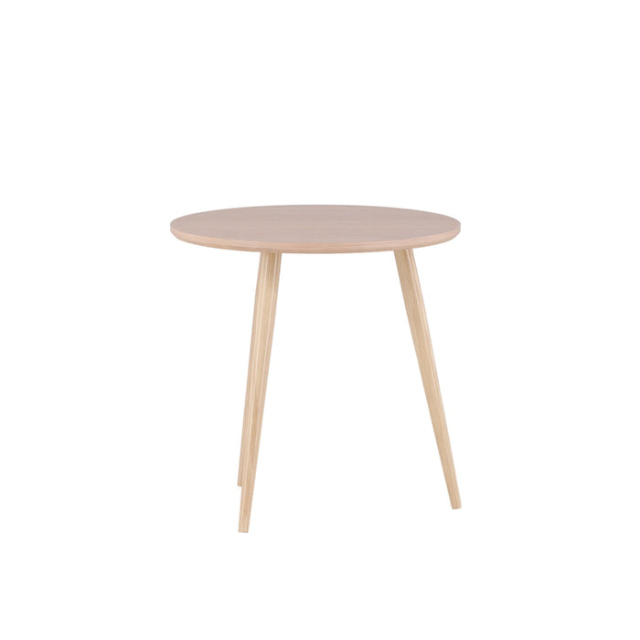 Fjôrd - Bijzettafel Naturel MDF - 48x48x50cm - Askim