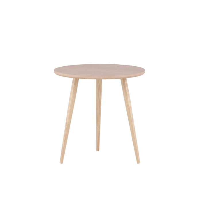 Fjôrd - Bijzettafel Naturel MDF - 48x48x50cm - Askim