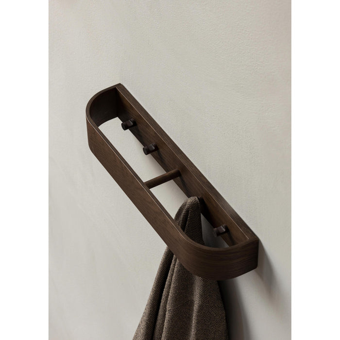 Audo Copenhagen Epoch 50 wandkapstok donker eiken